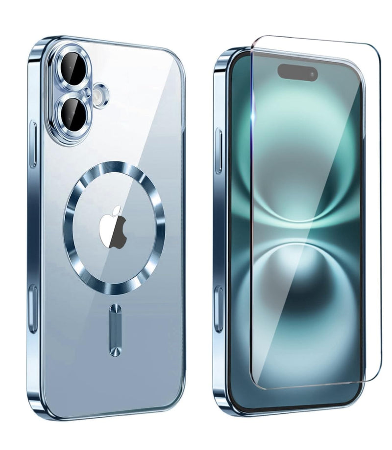 iPhone 17 Pro Max Glossy Magnetic Case Rose Gold