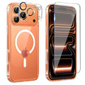 iPhone 17 Pro Max Glossy Magnetic Case Rose Gold