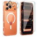 iPhone 17 Pro Max Glossy Magnetic Case Rose Gold
