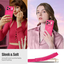 iPhone 17 Pro Max hot pink glitter sparkle case