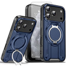 iPhone 17 Pro Max magnetic ring stand case pink