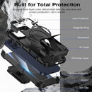 iPhone 17 Pro Max Phone Case with Belt Clip Holster