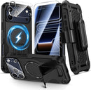 iPhone 17 Pro Max Phone Case with Belt Clip Holster
