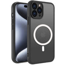 iPhone 17 Pro Max translucent matte magnetic case pink