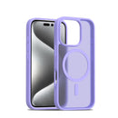 iPhone 17 Pro Max translucent matte magnetic case pink