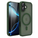 iPhone 17 Pro Max translucent matte magnetic case pink