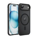 iPhone 17 Pro Max translucent matte magnetic case pink