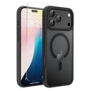 iPhone 17 Pro Max translucent matte magnetic case pink