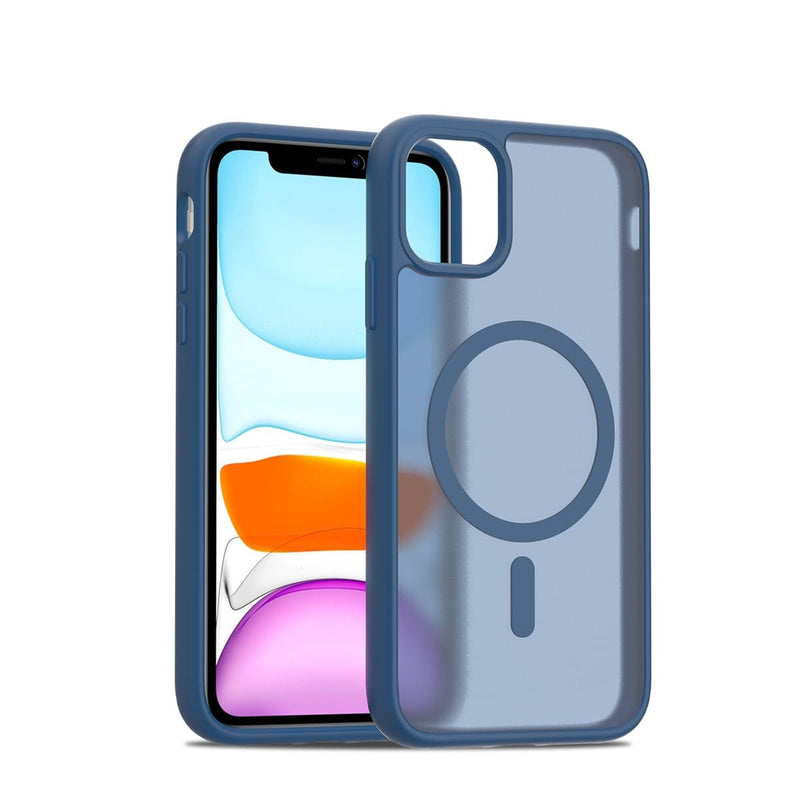 iPhone 17 Pro Max translucent matte magnetic case pink