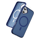 iPhone 17 Pro Max translucent matte magnetic case pink