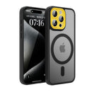 iPhone 17 Pro Max translucent matte magnetic case pink