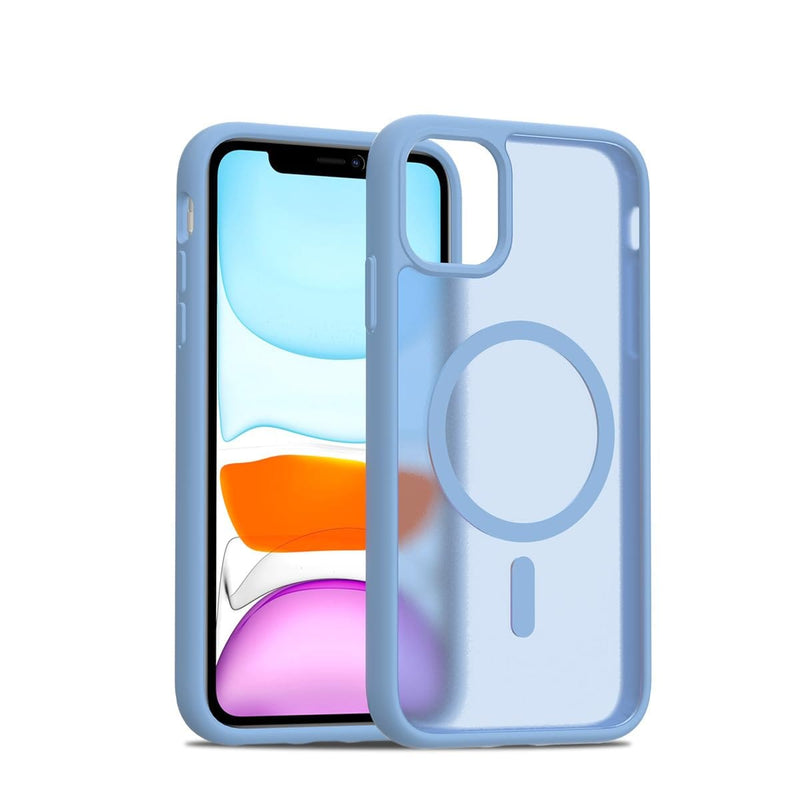iPhone 17 Pro Max translucent matte magnetic case pink
