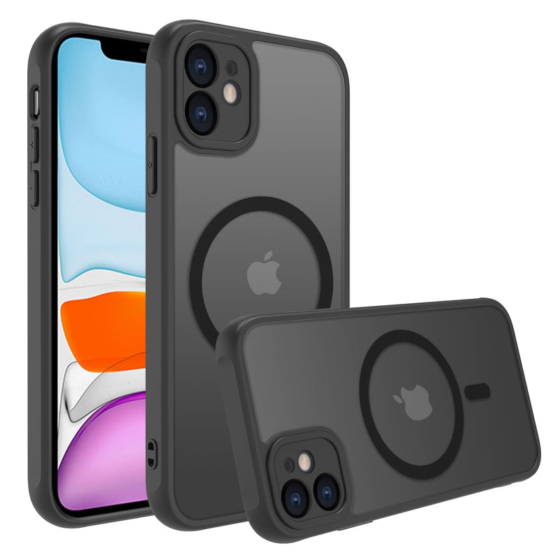 iPhone 17 Pro Max translucent matte magnetic case pink