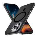 iPhone 17 Pro Max translucent matte magnetic case pink