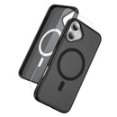 iPhone 17 Pro Max translucent matte magnetic case pink