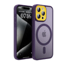 iPhone 17 Pro Max translucent matte magnetic case pink