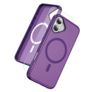 iPhone 17 Pro Max translucent matte magnetic case pink