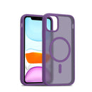 iPhone 17 Pro Max translucent matte magnetic case pink