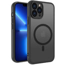 iPhone 17 Pro Max translucent matte magnetic case pink