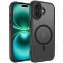 iPhone 17 Pro Max translucent matte magnetic case pink