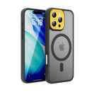 iPhone 17 Pro Max translucent matte magnetic case pink