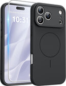 iPhone 17 Pro Silicone Magnetic Case – Camera Cover