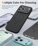 iPhone 17 Pro Silicone Magnetic Case – Camera Cover