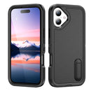 iPhone 17 Series Rugged PC + Silicone Phone Case with Holder