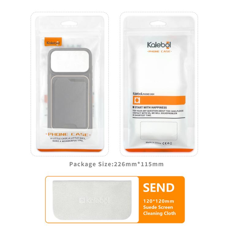 iPhone 17 Slim MagSafe Ring Magnetic Card Bag Leather Phone Case