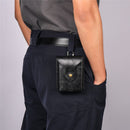 iPhone 18 Fold Belt Clip Holster PU Leather Waist Bag