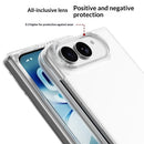 iPhone 18 Fold Clear Case Hard PC Slim Shockproof