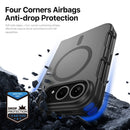 iPhone 18 Fold Magnetic Case with Matte Anti-Fingerprint Grip