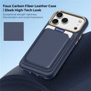 iPhone 18 Pro Leather Card Holder Case