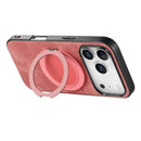 iPhone 18 Pro Max Leather Kickstand Case