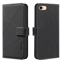 iPhone 6/7/8/11/12/13 Series Geometric Pattern Leather Phone Case