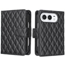 iPhone Duo BF Style-14 Case Rhombus Phone Leather Cover Stand