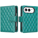 iPhone Duo BF Style-14 Case Rhombus Phone Leather Cover Stand