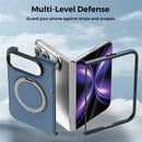 iPhone Duo Carbon Fiber Magnetic Kickstand Case