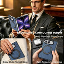 iPhone Duo Carbon Fiber Magnetic Kickstand Case