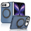 iPhone Duo Carbon Fiber Magnetic Kickstand Case