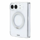 iPhone Duo Clear PC Rotating Kickstand Magnetic Case