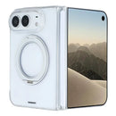 iPhone Duo Clear PC Rotating Kickstand Magnetic Case