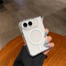 iPhone Duo Clear TPU Anti-Drop Magnetic Case
