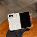 iPhone Duo Clear TPU Anti-Drop Magnetic Case