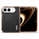iPhone Duo Electroplated Crocodile Texture Case