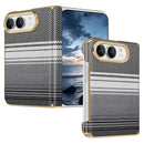 iPhone Duo Gradient Color Leather Hinge Case