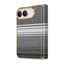 iPhone Duo Gradient Color Leather Hinge Case