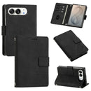 iPhone Duo Hand Strap Leather Wallet Stand Case