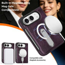 iPhone Duo Leather Coated Rotating Kickstand Case