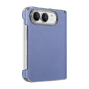 iPhone Duo Leather Dual-Axis Shockproof Hinge Case